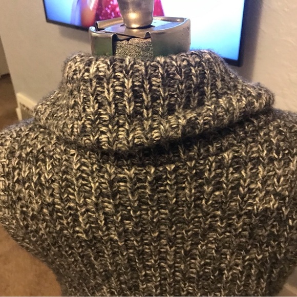 Eileen Fisher Tweedy Yak Merino Wool Blend Knit Sweater Vest Full Zip - Picture 6 of 8